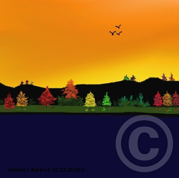 Fall Sunset