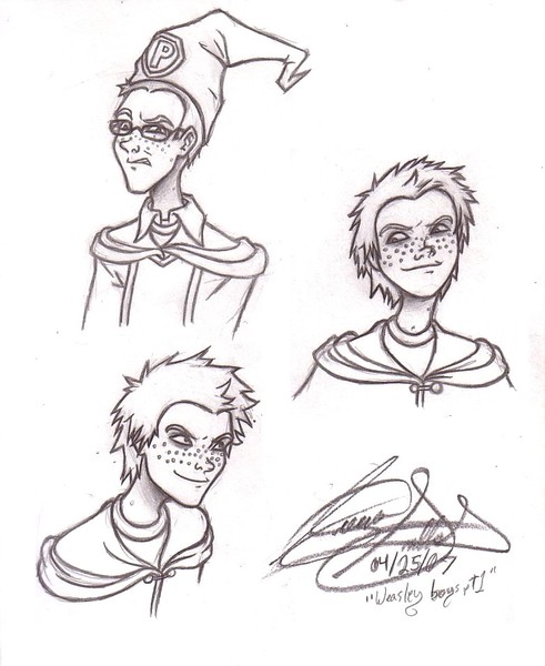 Harry Potter- Weasley Boys Part 1
