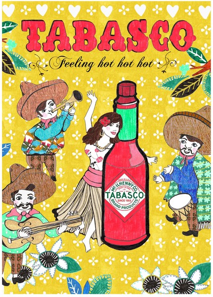 TABASCO hot spicy, pepper sauce