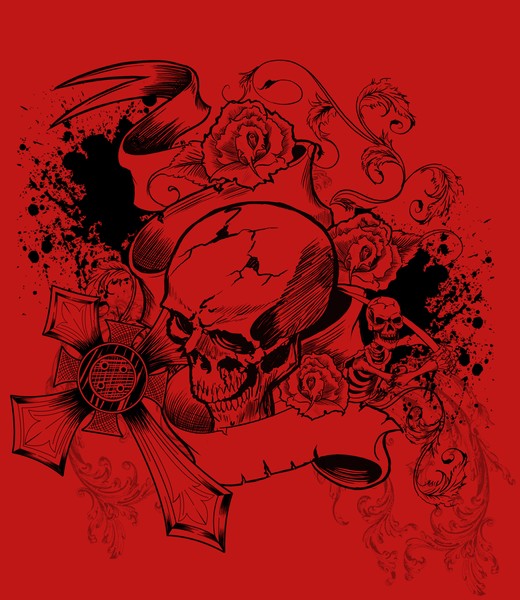 Skulls concept