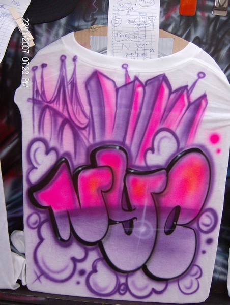 nyc - purple pink fade