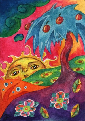 Whimsical Fantasy Landscape #409