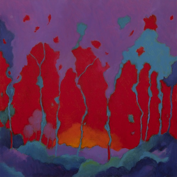 fiery sunsetII  30x30