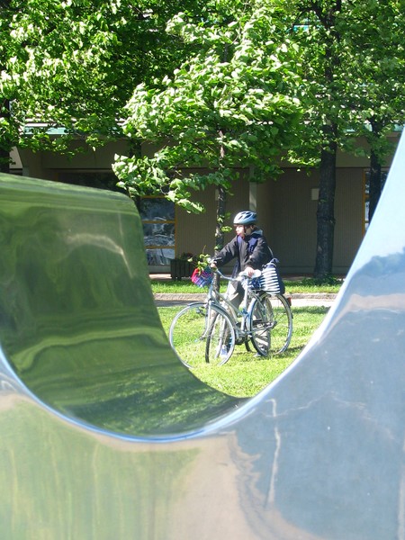CITY SERIES-CHILDREN-BIKING-STATUES-PLACES