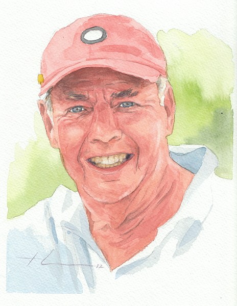 sunshine dad watercolor mike theuer