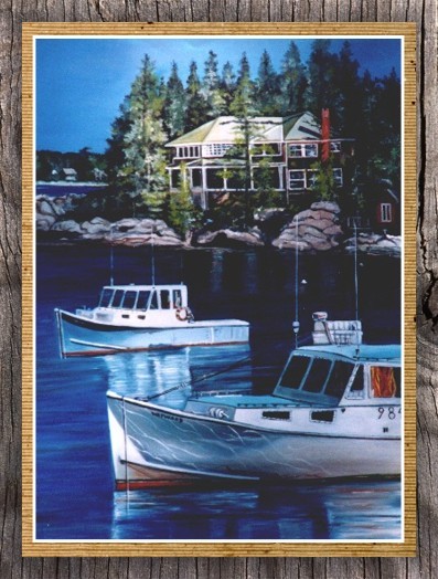 Christmas Tree Cove in ME