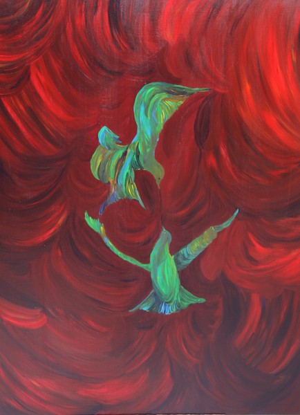 Love's Dance in Flight