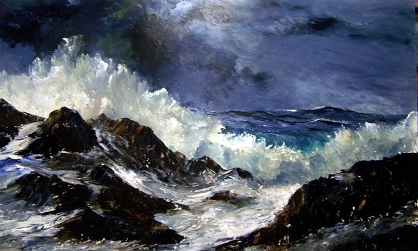 Winter sea