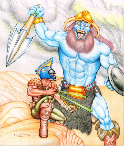 David and Goliath