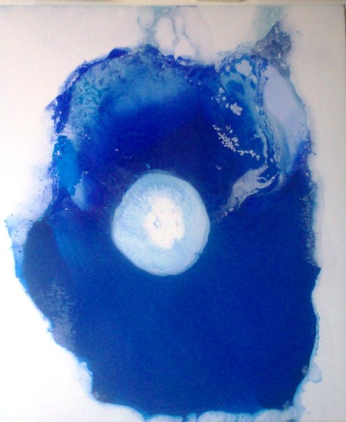 BLUE AND WHITE