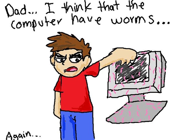 Your computer is infected again!