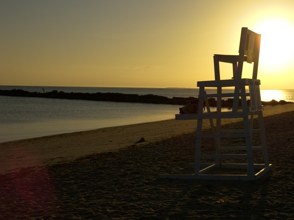 Lifeguard Station Morning Light