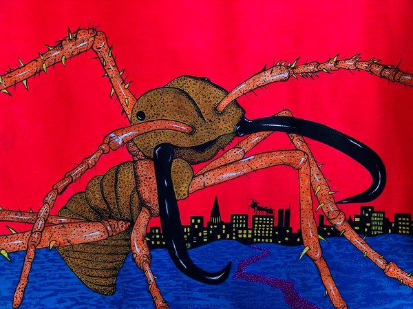 invadsion of the army ants.