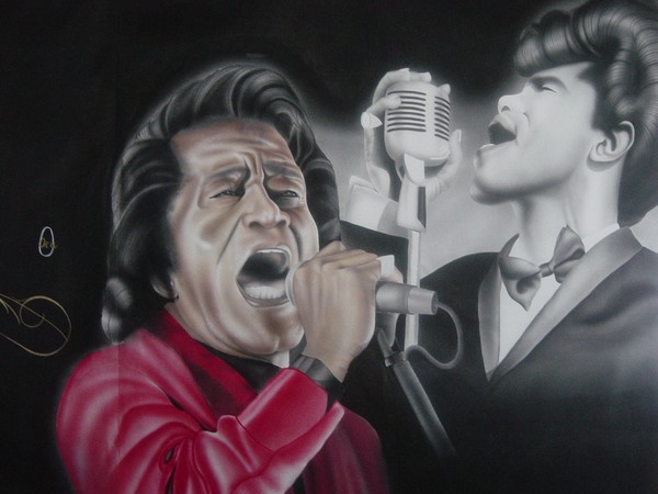 JAMES BROWN (back drop) 8ft X 10ft