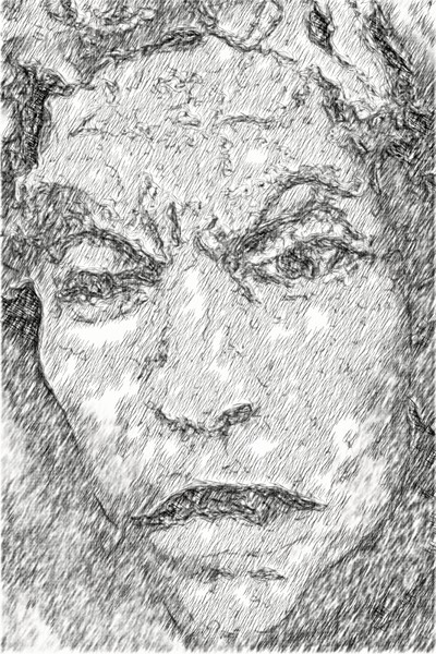 Portrait of a ghost