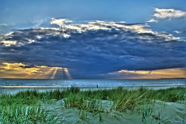 HDR sunset