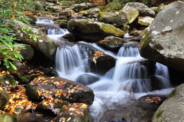 cascades in Smoky Mtns