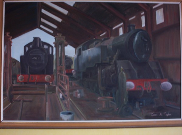 Tank engines on Bridgnorth Shed