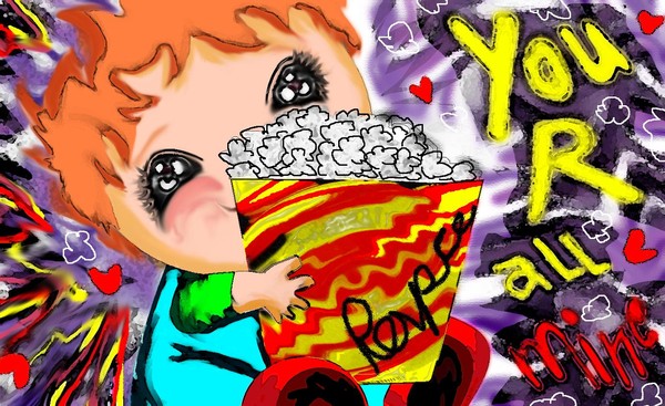 I love popcorn
