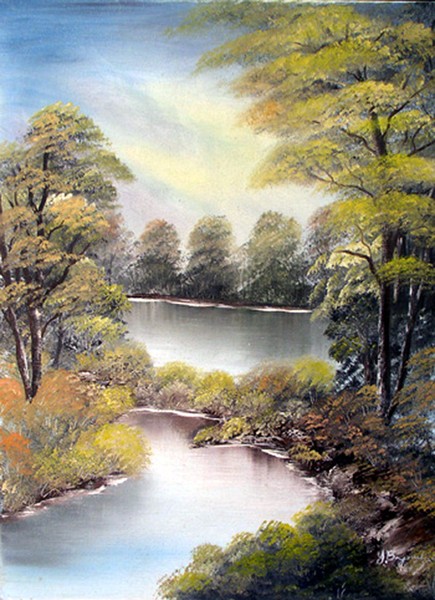 The lake