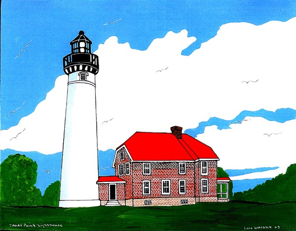 lighthouses paintings