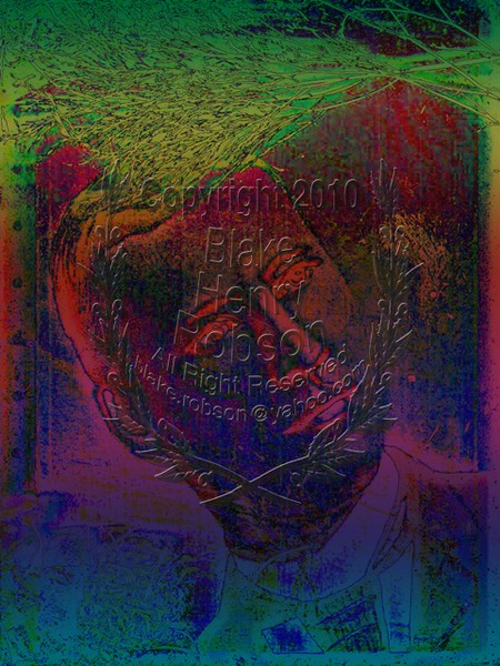 Ancestor antique photo color artwork