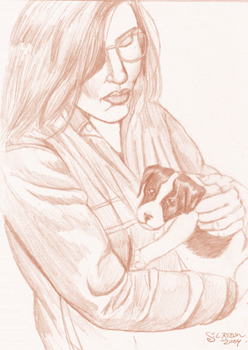 Mom with a Pup