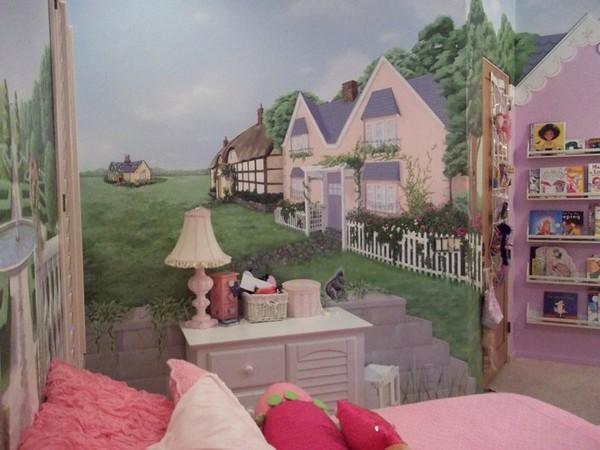 Garden Room Village Wall
