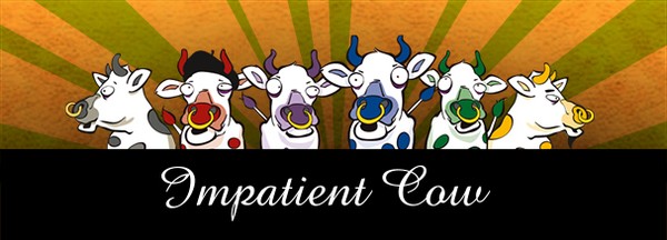 Impatient Cows Branding and Logo