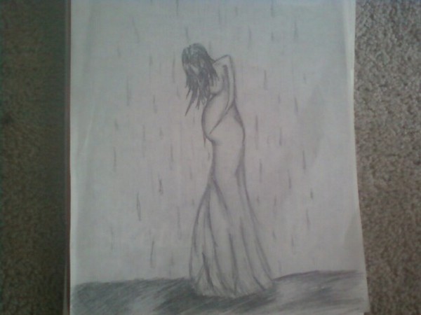 pregnant wonderlust in the rain
