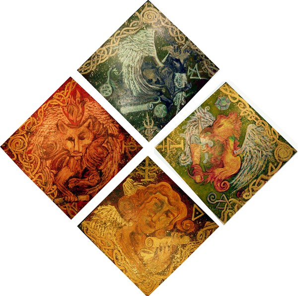 Four Angels of the Apocalypse (Study)