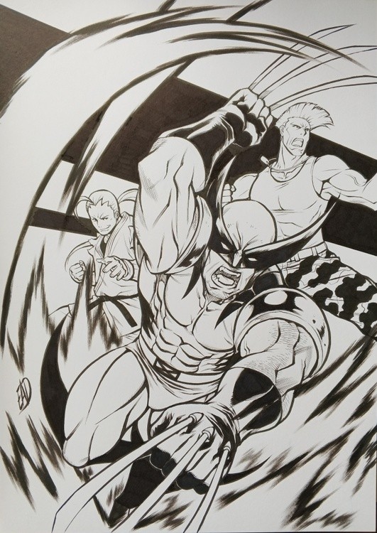 berserker barrage (hand-drawn)