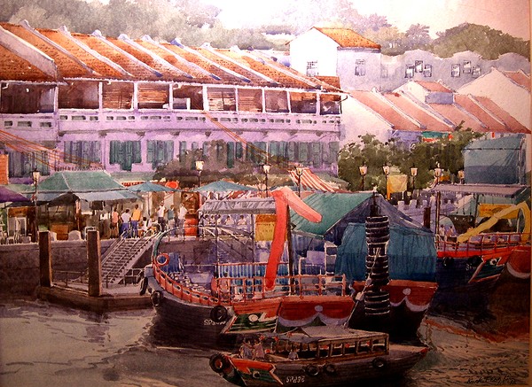 Clarke Quay, singapore