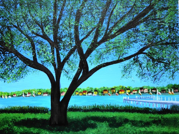 Lakeside view