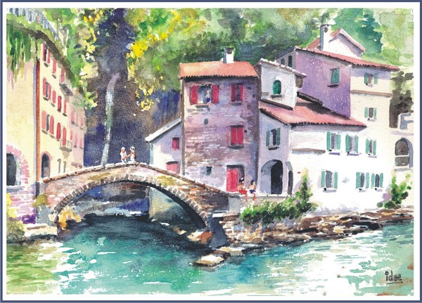 Along the bank of the Como-lake