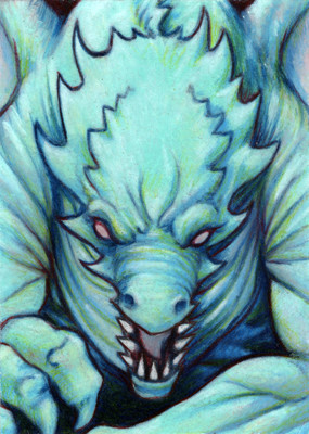 Card - Frost Dragon - SOLD