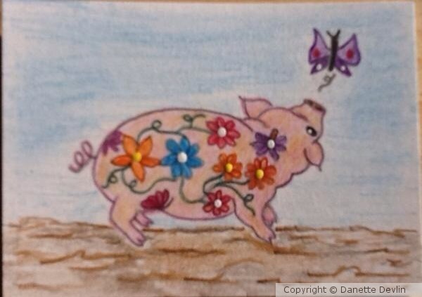 Pigs,Posies and Butterflies