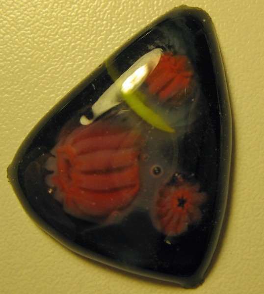 Fused Glass: Black Triangle