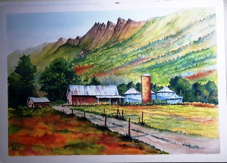 Valley Farm scene