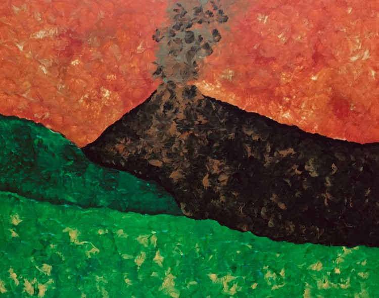 Volcanic eruption