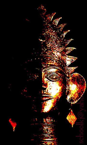 metal work from bastar