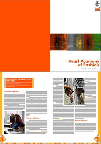 prospectus concept.