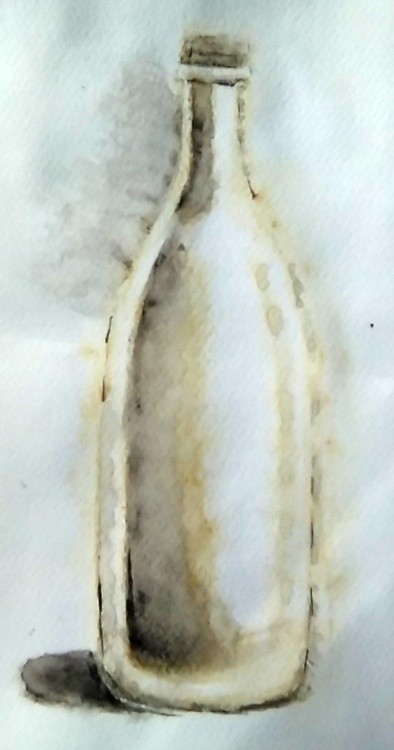 Bottle Watercolor