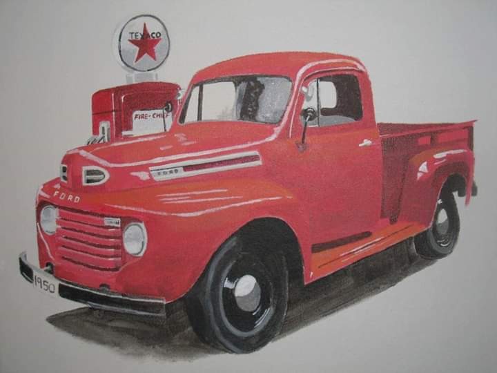 1950 Texaco Ford
