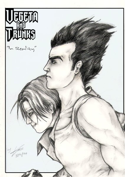 Like Father, like son-Vegeta + Trunks