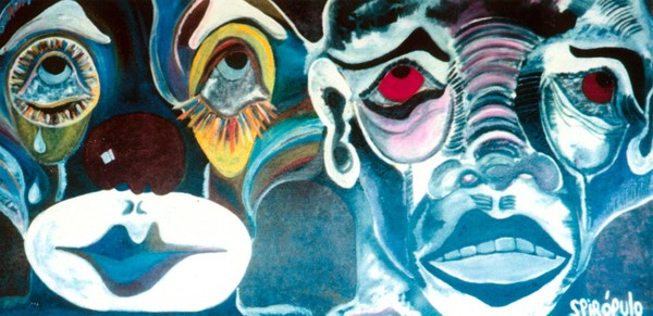 clown and ghost