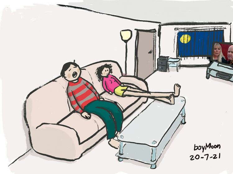 TV Soap = Nap Time