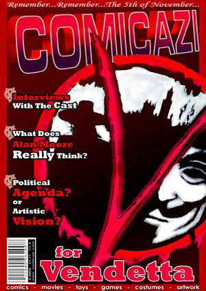 V for Vendetta Magazine Cover