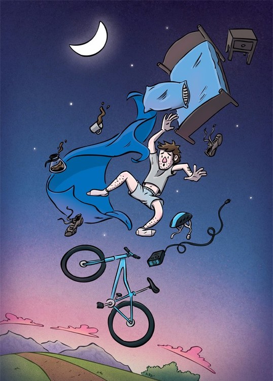 Stay In Bed Or Go Mountain Biking?