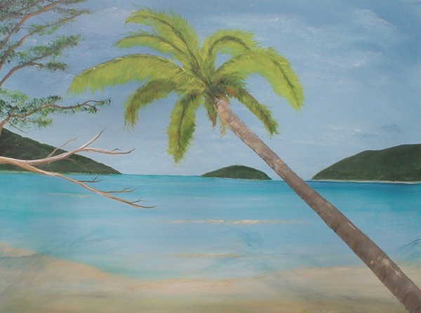 Three island palms. 2000